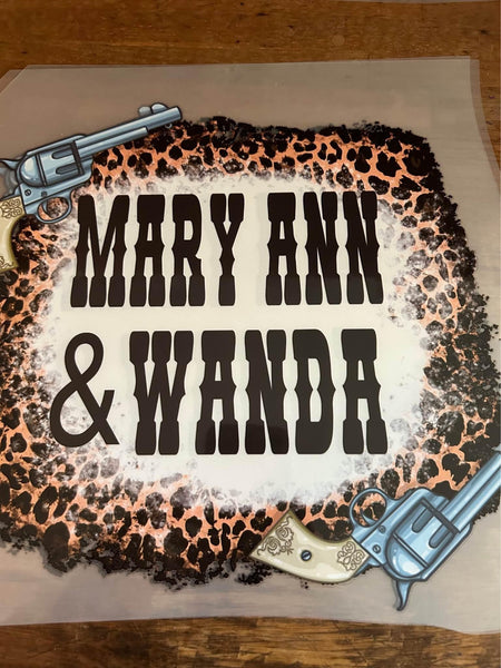 Mary Ann and Wanda