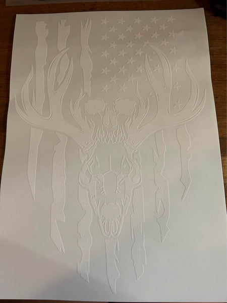 Deer Skull Flag