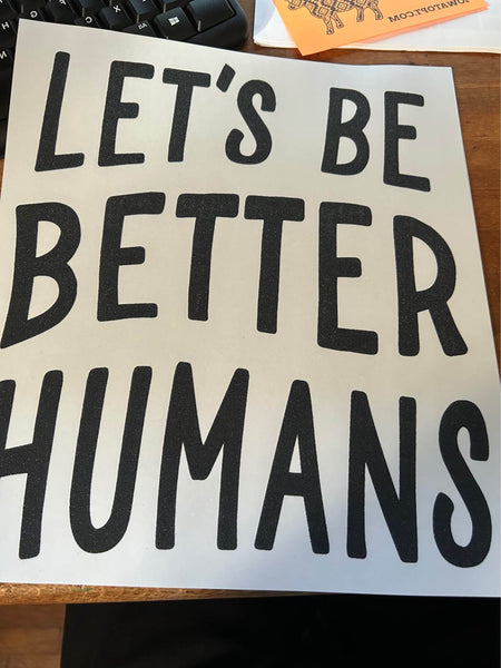 Better Humans
