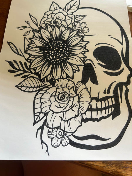 Floral Skull