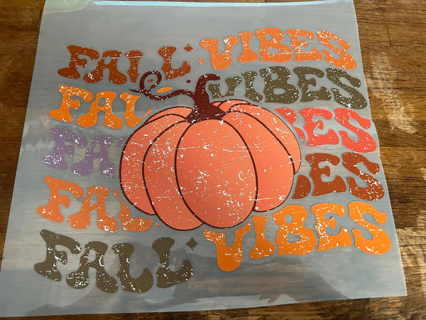 Fall Vibes Pumpkin
