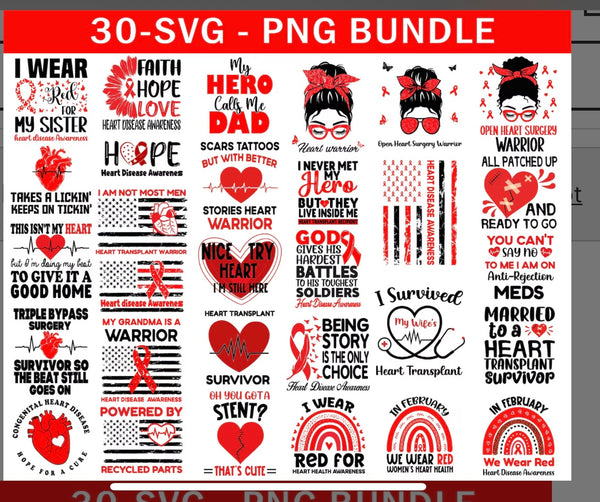 February Awareness Month Shirt(Heart Month)