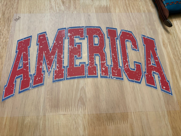 America Varsity Font