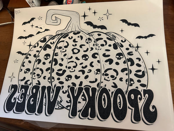 Spooky Vibes Pumpkin
