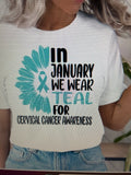 January Awareness Shirt (Cervical Cancer)