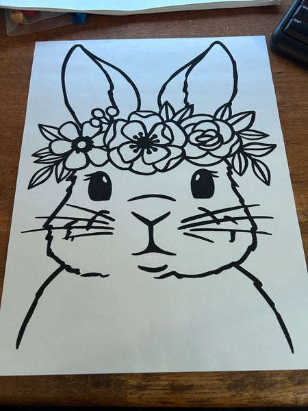 Floral Bunny