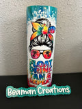 Float Tan Drink Repeat Tumbler
