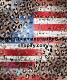 Cheetah Flag Tumbler