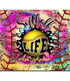 Softball Life Tumbler