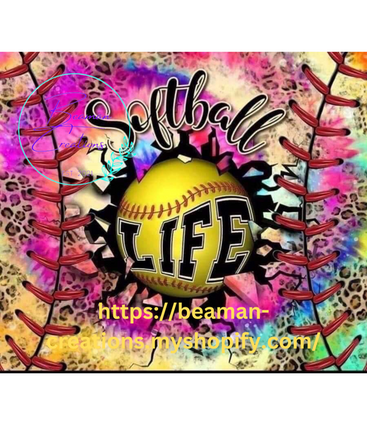 Softball Life Tumbler