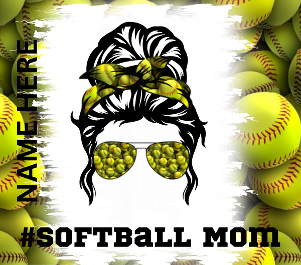 Softball Mom Tumbler