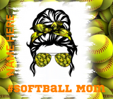 Softball Mom Tumbler