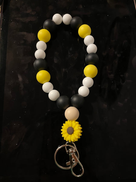 Sunflower Wristlet