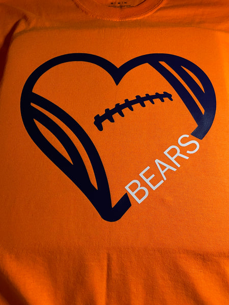 Heart Football Shirt