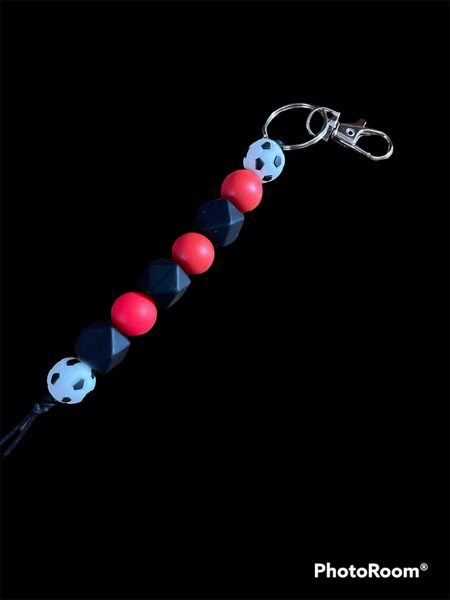 Soccer Ball Keychain