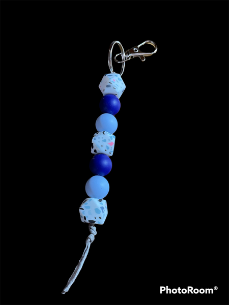 Terrazzo Print Keychain