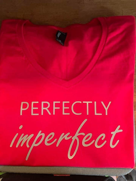Perfectly Imperfect Vneck Tshirt